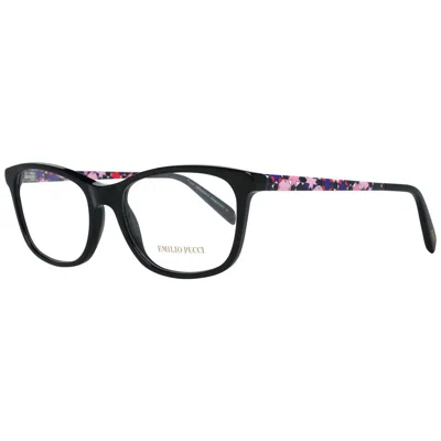 Pucci Emilio  Black Metal Glasses Women's (frames) In Black