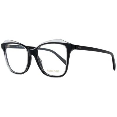 Pucci Emilio  Black Plastic Glasses Women's (frames) In Black