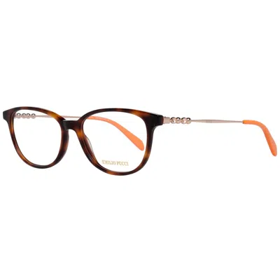 Pucci Emilio  Brown Plastic Glasses Women's (frames) In Multi