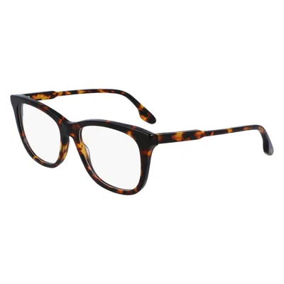 Victoria Beckham Brown Acetate Glasses (frames)
