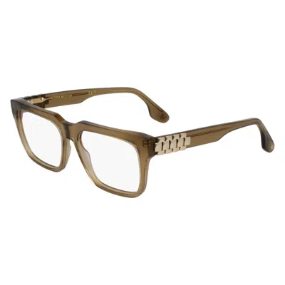 Victoria Beckham Bicolor Acetate Glasses (frames) In Brown