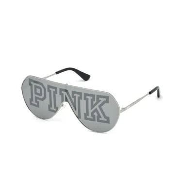 Victoria&#039;s Secret Victoria's Secret Gray Metal Sunglasses In Gray