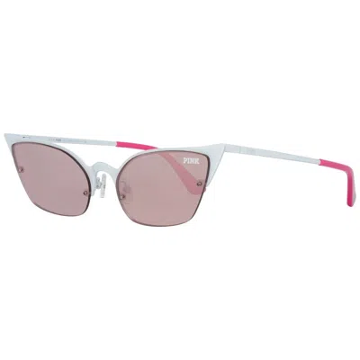 Victoria&#039;s Secret Victoria's Secret White Metal Sunglasses In Metallic