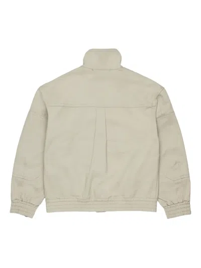 Dsquared2 Pocket Zip Jacket In Neutral
