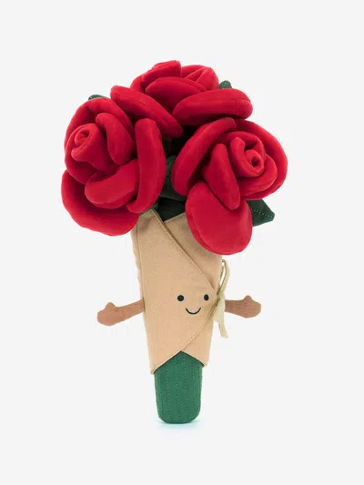 Jellycat Amuseables Rose Bouquet In Multi