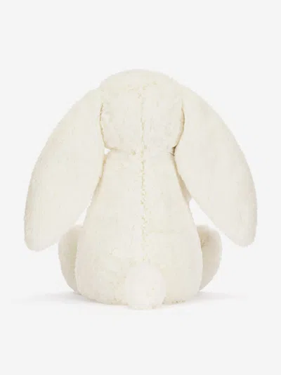 Jellycat Cream Bunny With Rose In White