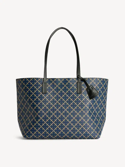 By Malene Birger Abigail Printed Tote Bag In Blue