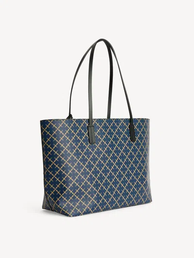 By Malene Birger Abigail Printed Tote Bag In Blue