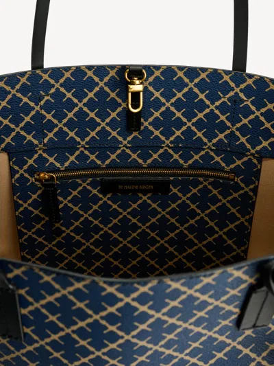 By Malene Birger Abigail Printed Tote Bag In Blue