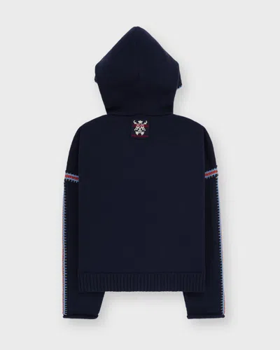Amundsen Hoodie Gommo In Blue