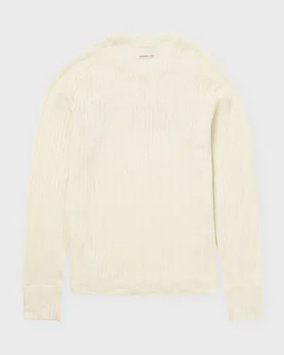 Amundsen Sweater Hero's Hide Crew Neck In Neutral