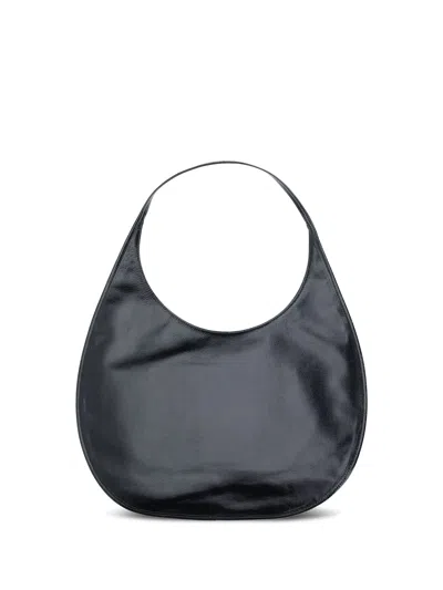 Courrèges Naplack Tote Bag In Gray