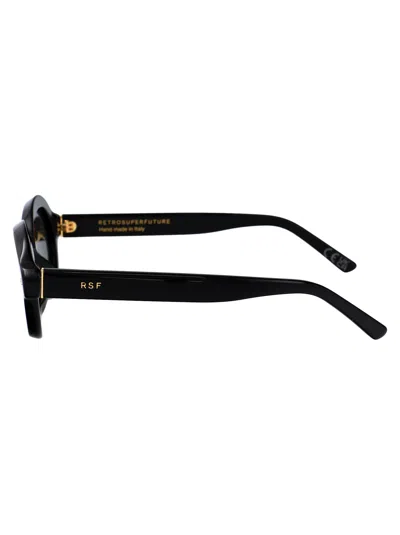 Retrosuperfuture Marzo Sunglasses In Black