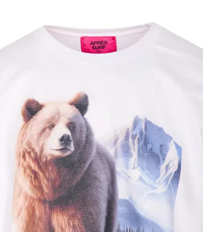 Après Surf My Mountain Printed T-shirt In White