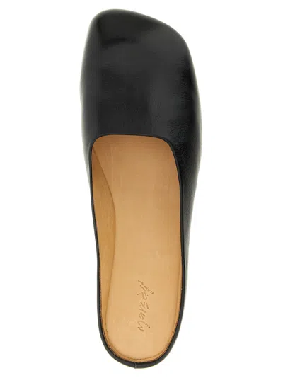 Marsèll Bama Square-toe Mules In Black