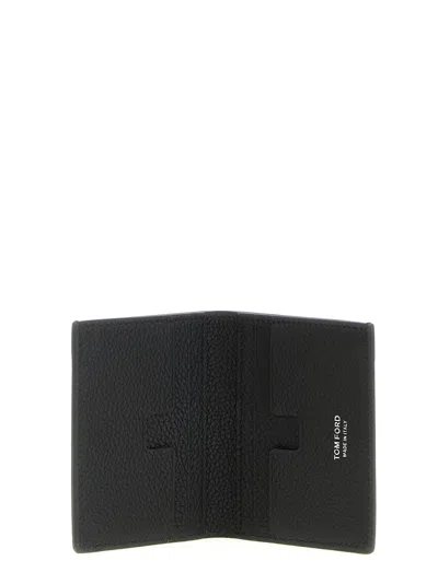 Tom Ford Foldable Card Holder In Black