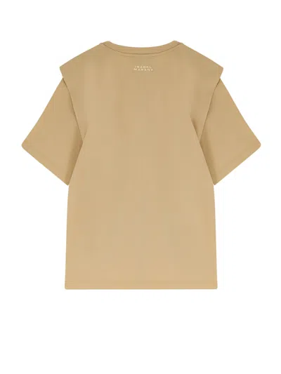 Isabel Marant Women Zelitos Organic Cotton T-shirt In Neutral