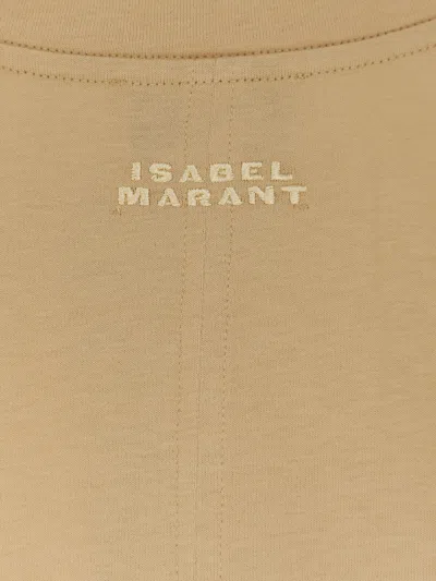 Isabel Marant Women Zelitos Organic Cotton T-shirt In Neutral