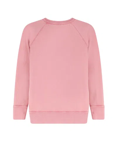 Isabel Marant Étoile Milly Ny Biologic Coton Sweatshirt In Pink