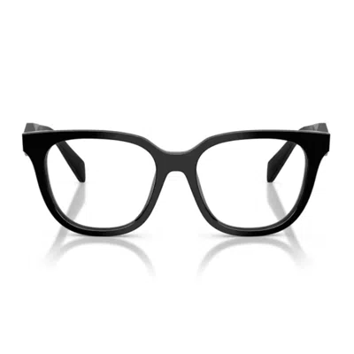 Prada Pr C11v 16k1o1 Nero Glasses In Black