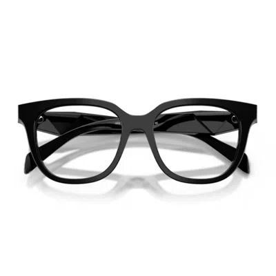 Prada Pr C11v 16k1o1 Nero Glasses In Black