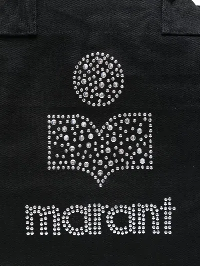 Isabel Marant Yenky Zip-up Tote Bag In Black