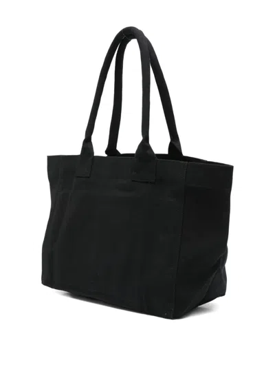 Isabel Marant Yenky Zip-up Tote Bag In Black