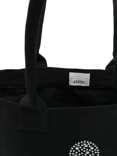 Isabel Marant Yenky Zip-up Tote Bag In Black