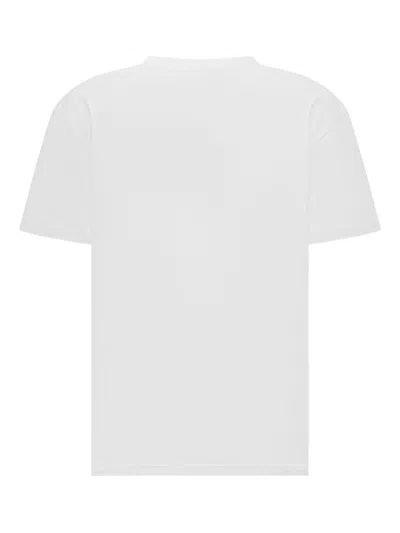 Balmain Kids T-shirt With Embossed Logo In White