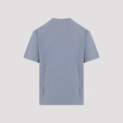 Stone Island Regular-fit T-shirt With Compass Patch In Blue