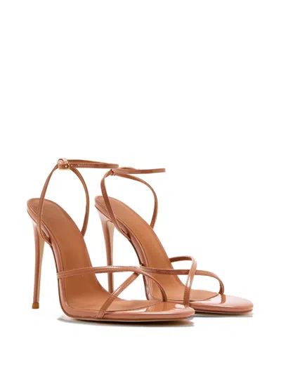 Femme La Ale Strappy Heel Sandals In Pink