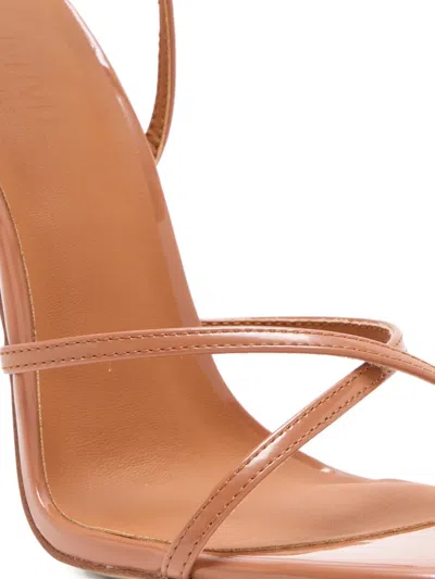 Femme La Ale Strappy Heel Sandals In Pink