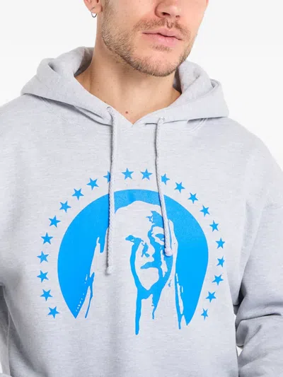 Pleasures Graphic Critic Hoodie In Gray