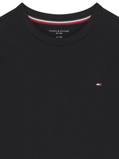 Tommy Hilfiger Junior Logo Cotton T-shirt In Multi