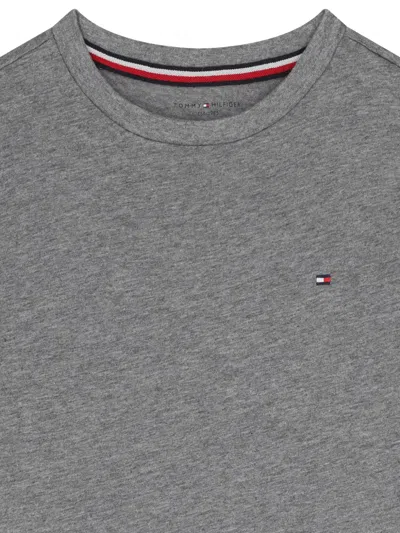 Tommy Hilfiger Junior Logo Cotton T-shirt In Multi