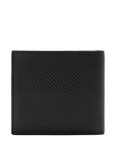 Loewe Bi-fold Leather Wallet In Black
