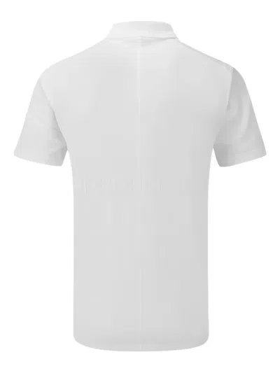 Nike Dri-fit Victory Logo Quick Dry Breathable Sports Short Sleeve Polo Shirt White In White