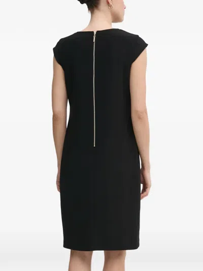 Joseph Ribkoff Cut-out Embellished Mini Dress In Black