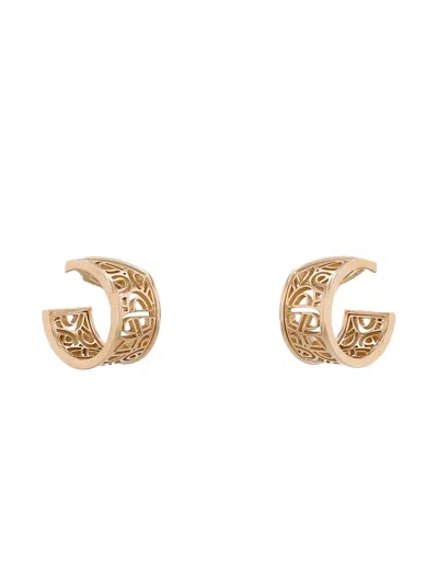 Pre-owned Poiray 2010's Gold Coeur Earrings