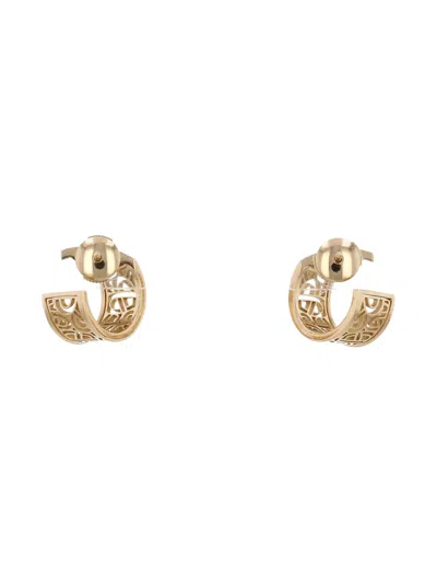 Pre-owned Poiray 2010's Gold Coeur Earrings