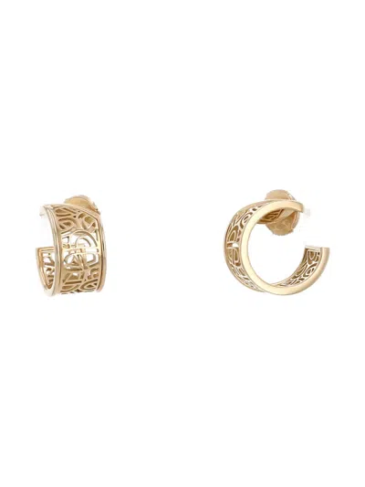 Pre-owned Poiray 2010's Gold Coeur Earrings