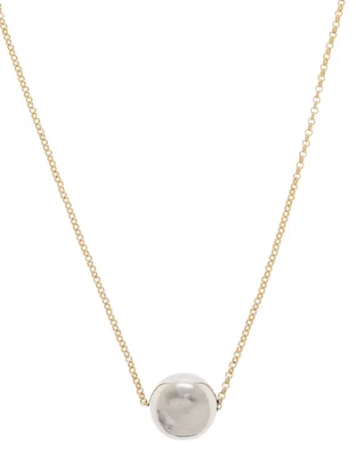 Isabel Marant Sphere Chain Necklace In Gold