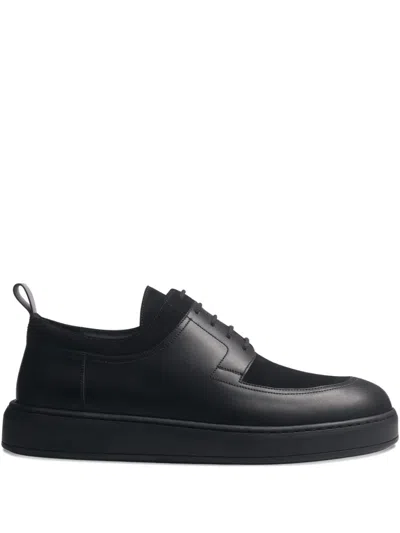 Jm Weston On Time Hunt Sneaker 201 In Black