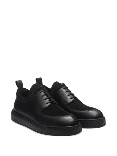 Jm Weston On Time Hunt Sneaker 201 In Black