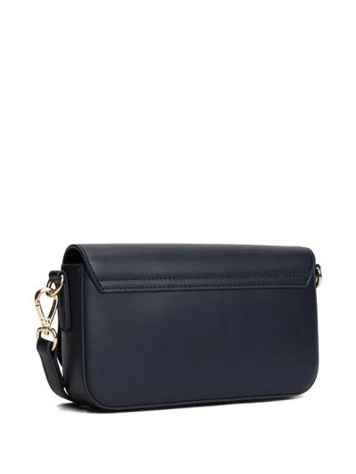 Tommy Hilfiger Logo-plaque Cross Body Bag In Blue