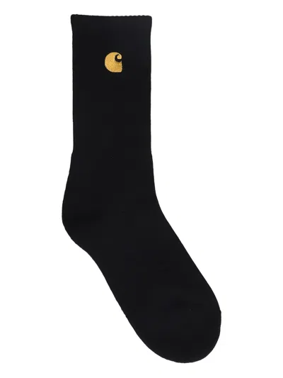 Carhartt Chase Embroidered Socks In Black