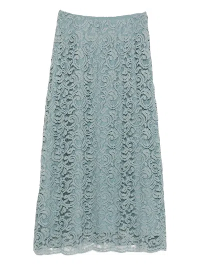 Blaklace Lace Skirt In Green