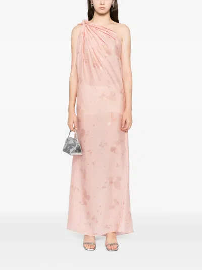 Blaklace Knot Butterfly Dress In Pink