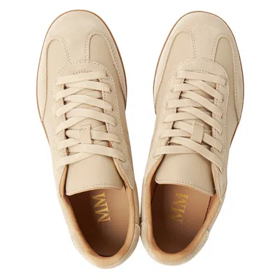 Max Mara Lace-up Sneakers In Neutral