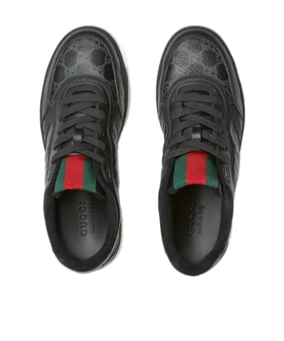 Gucci Men's  Re-web Sneaker In Black